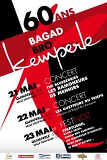 60ans_affiche bagad de Quimperlé