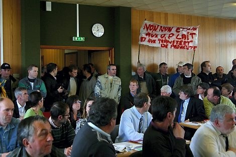 Manif chambre d'agri