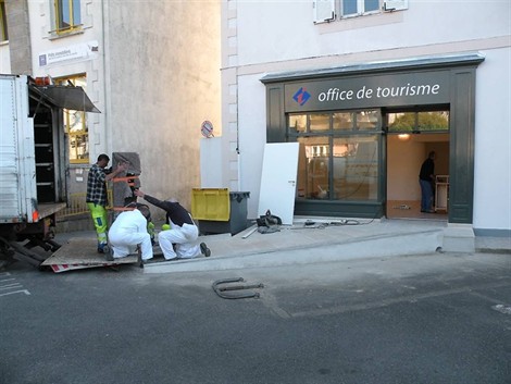 Déménagement de l'office de tourisme